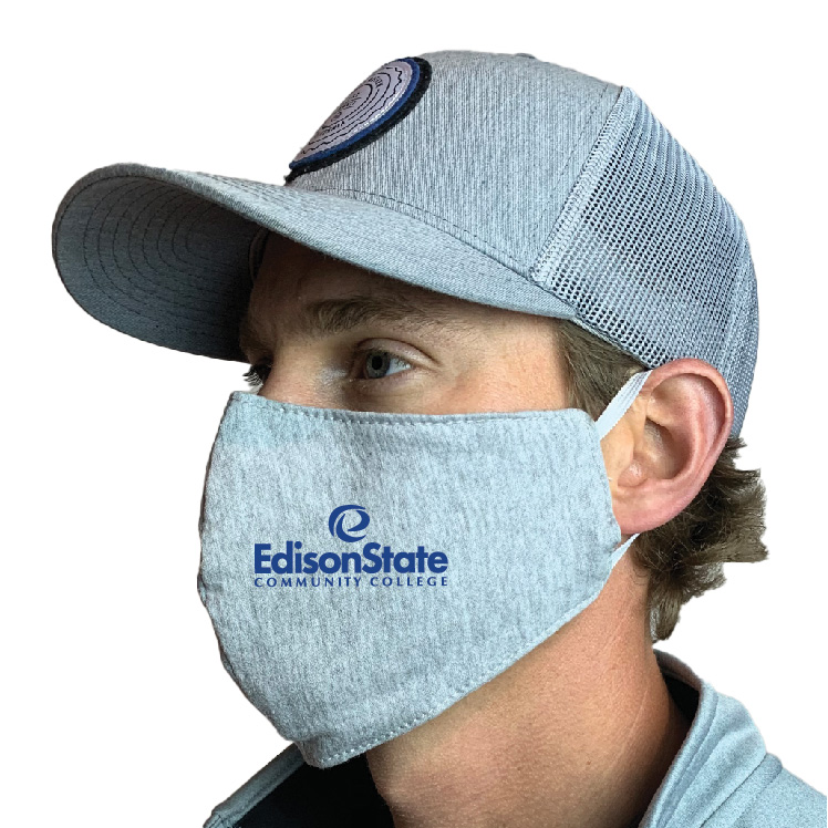 Edison State Community College Custom Face Mask Design